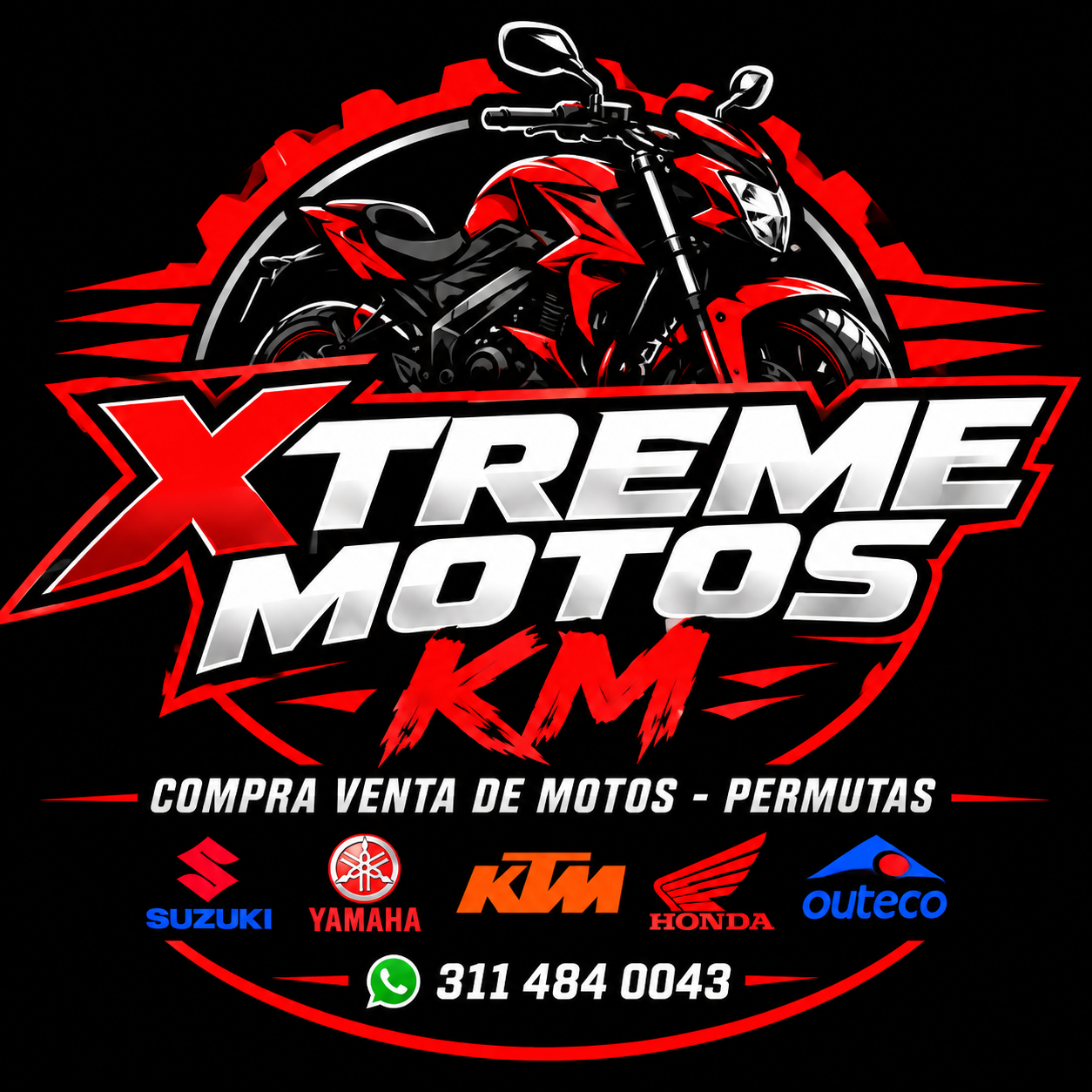 Logo Xtreme Motos KM